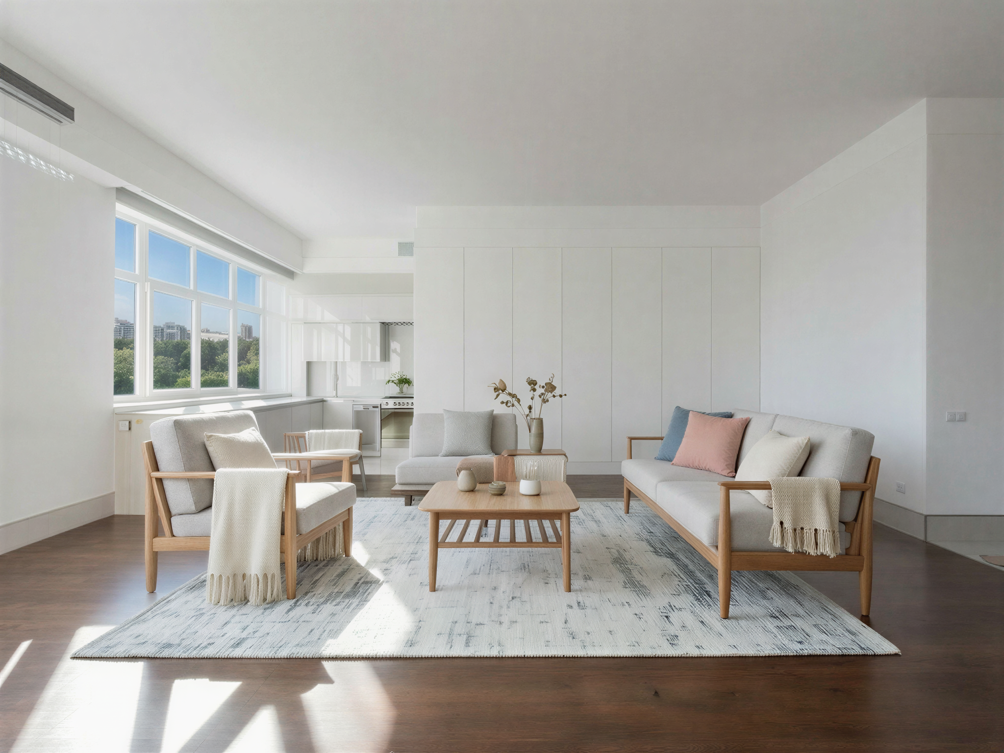 Staged room