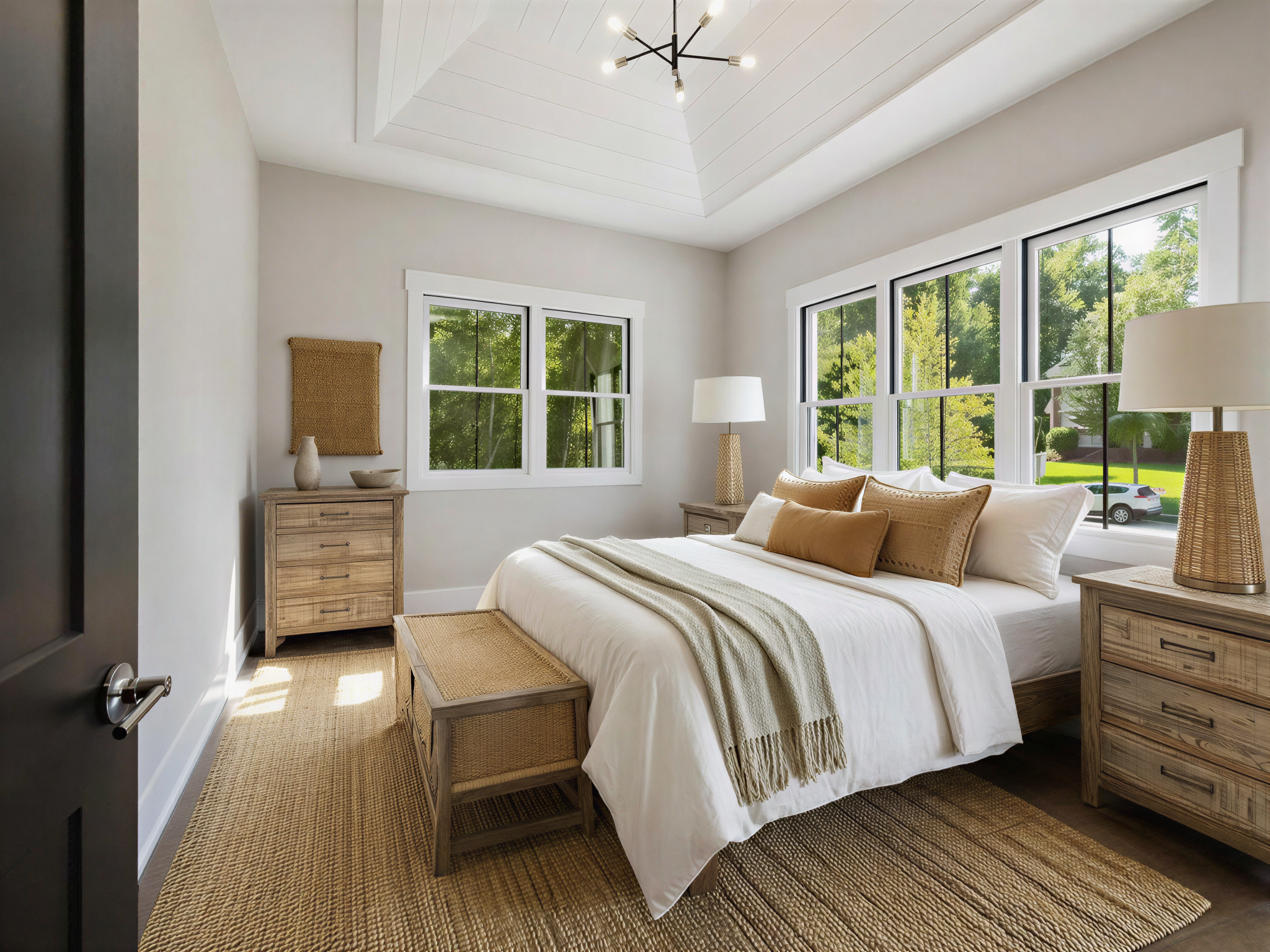 Staged room