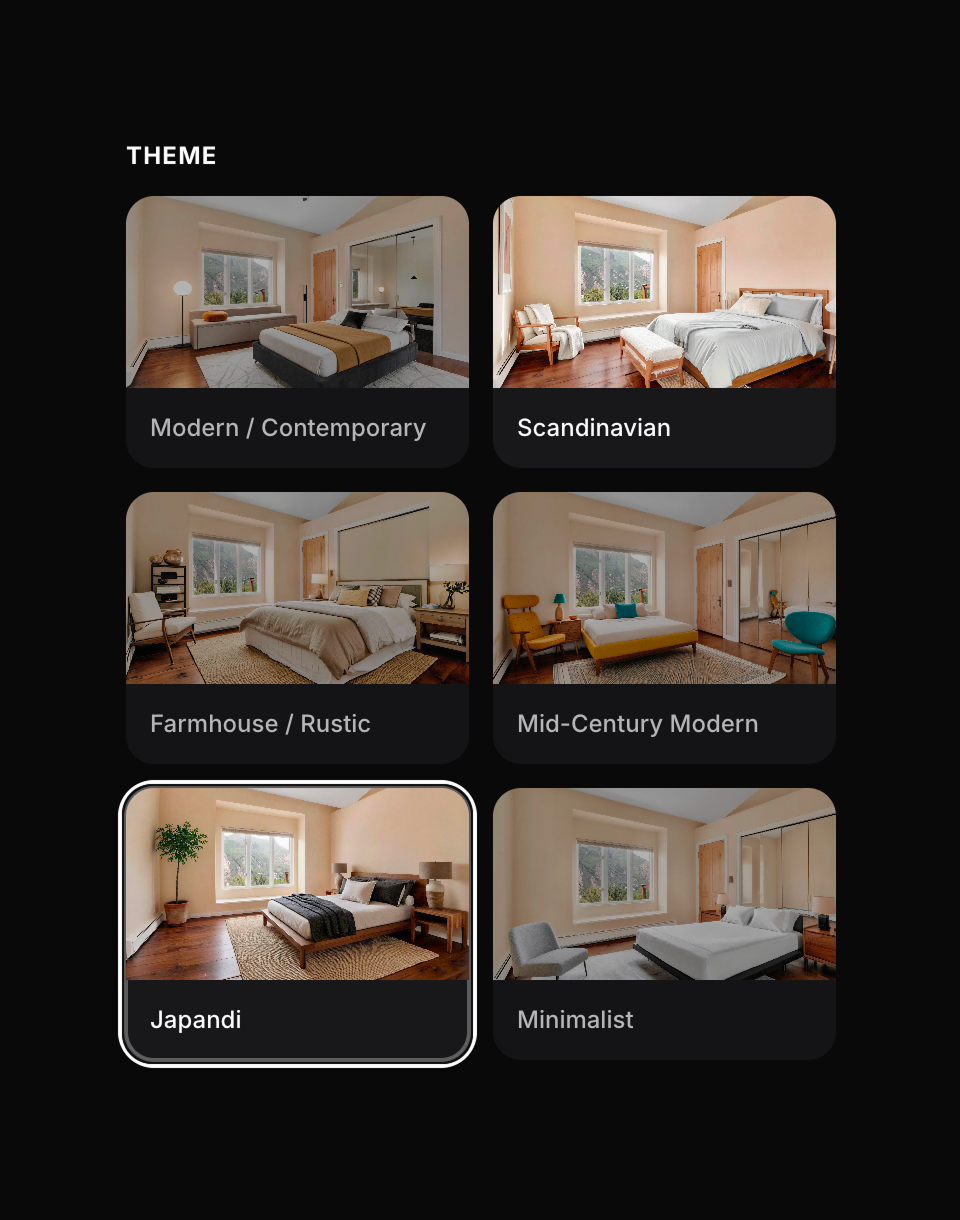 Choose your staging style